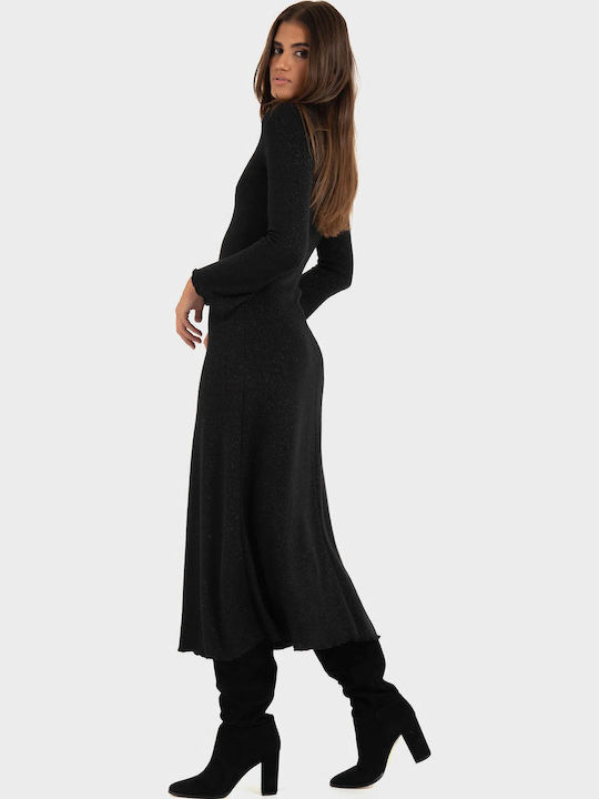 Rochie Maxi De Seară Negru Și Alb
