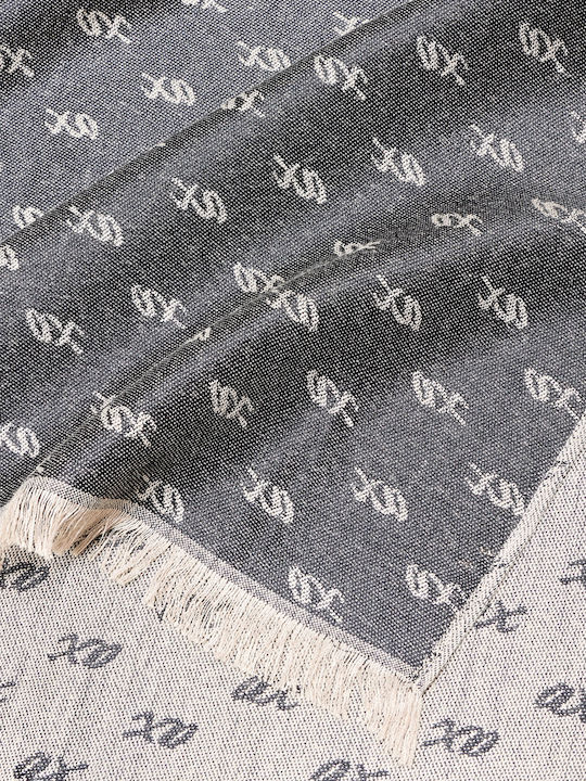 Armani Exchange Γυναικείο Κασκόλ Λαιμός Μαύρο