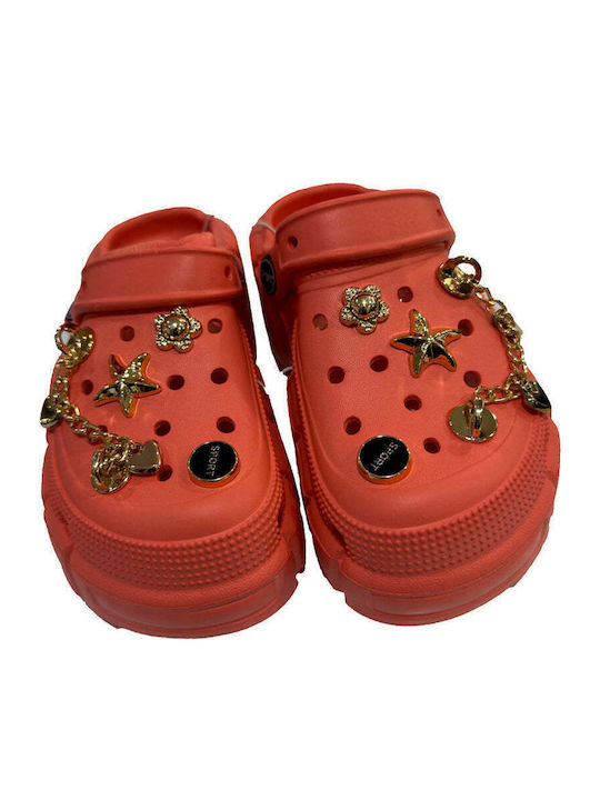 Kinder Strandschuhe Orange