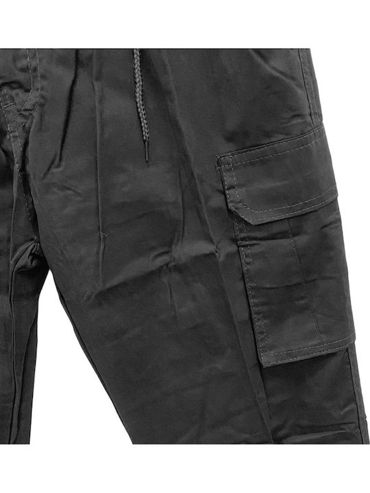 Men's Cargo Trousers Black