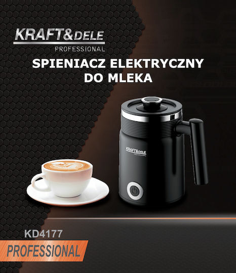 Kraft & Dele Aparat pentru Spumă de Lapte Caldă și Rece cu Acoperire Antiaderentă 150ml
