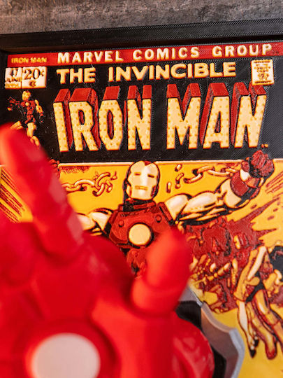 Iron Man 3d Κάδρο Fan Art