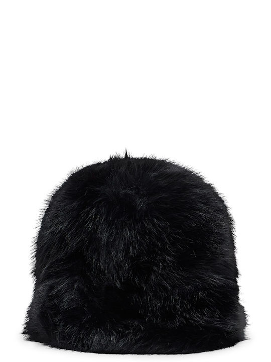 Armani Exchange Дамска Furry Кофа Черна Шапка