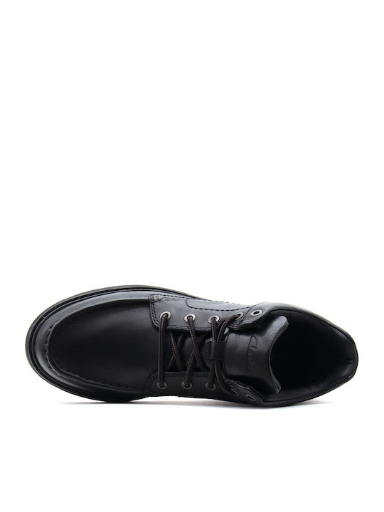 Leather Chukka Boots Black