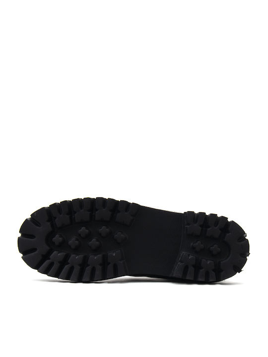 Leder Chelsea Herrenstiefel Schwarz