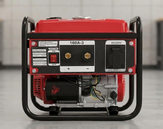 Kraft World Gasoline Generator Four-Stroke with Manual Starter