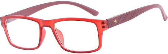Cammello 4393 Lesebrillen +1.25 Dunkel Rote Farbe 4393-dunkel-rote-farbe
