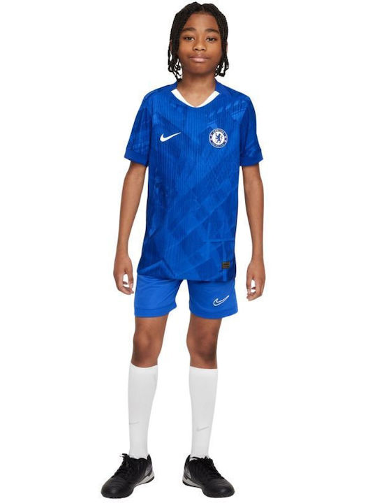 Chelsea FC 2025/26 Мач Хоум Детска Фланелка за Футболен Мач