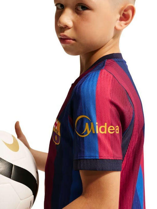 FC Barcelona 2026/27 Match Home Детска Фланелка за Футболен Мач Домашна