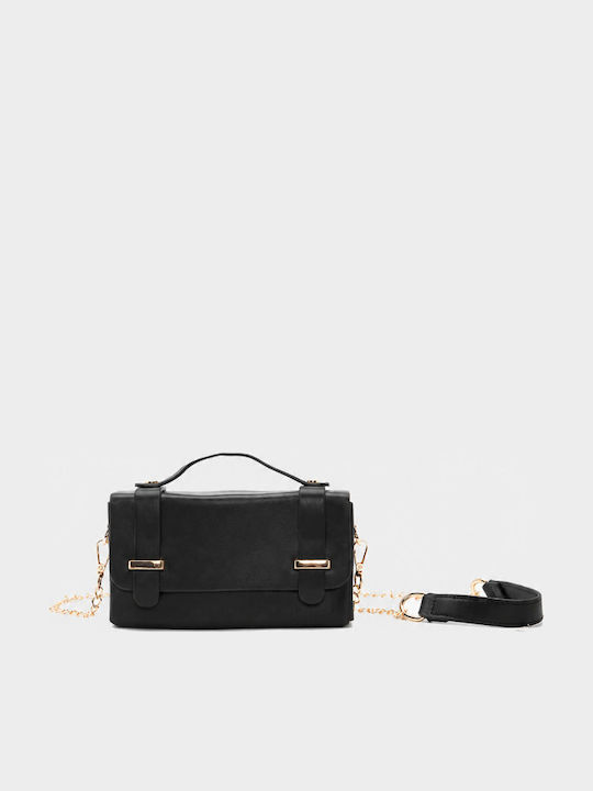 Leather Women's Black Crossbody Bag