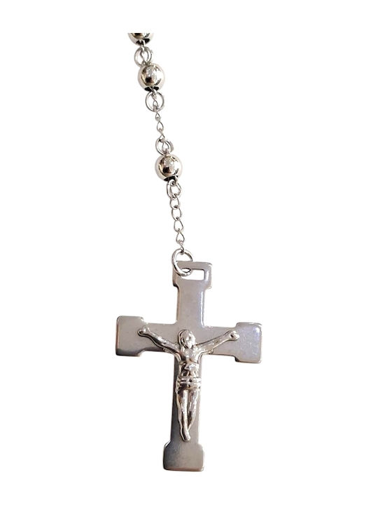 Kalliopi Silver Kalliopi Silver Rosenkranz aus Stahl