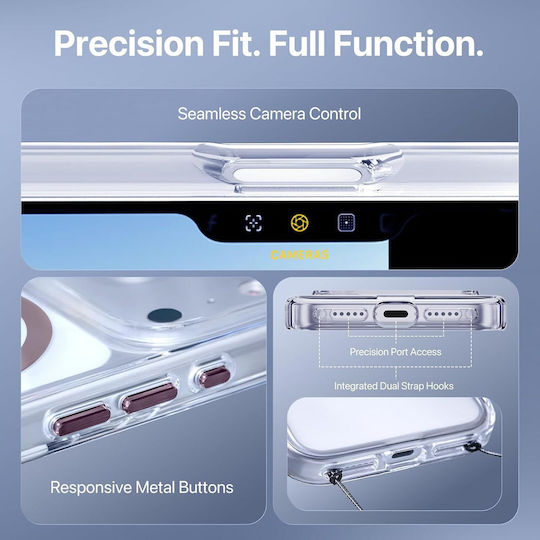 Θήκη Mageasy Bright M Magsafe Transparent Mist Iphone 18 Pro Max/17 Pro Max