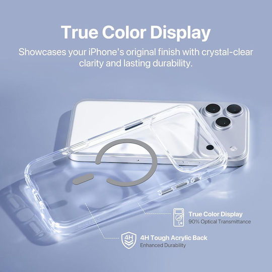 Θήκη Mageasy Bright M Magsafe Transparent Mist Iphone 18 Pro Max/17 Pro Max