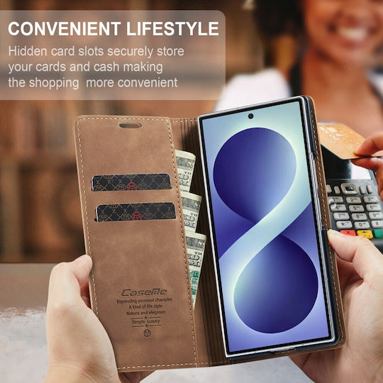 Caseme 013 Retro Book Case Brown Samsung Galaxy Z Fold8 Ultra 5g