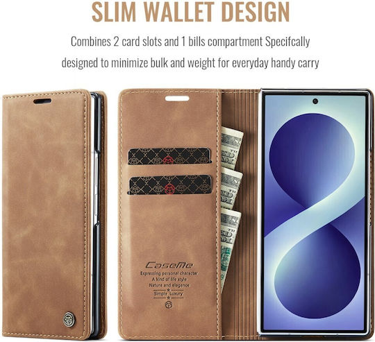 Caseme 013 Retro Book Case Brown Samsung Galaxy Z Fold8 Ultra 5g