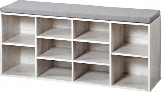 Текстилна обувна етажерка 103.5x29.5x48cm