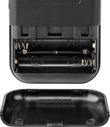Nedis Pocket Battery-powered Am Fm Radio Analog Tuning Headphone Jack Black