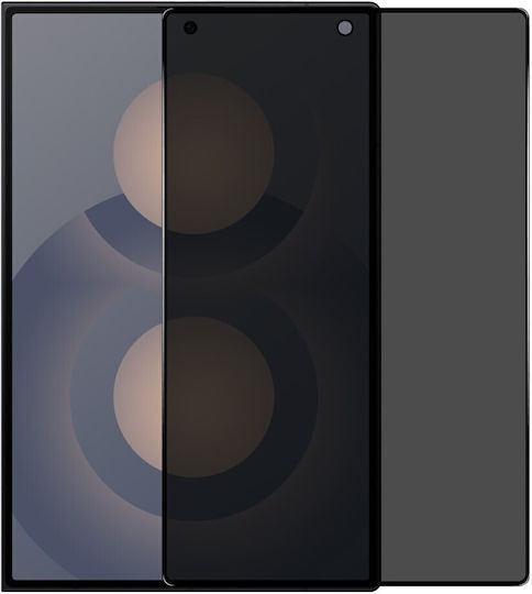 Samsung Galaxy Z Fold8 5g Northjo A++ Privacy Full Tempered Glass Secondary Screen Protection Black Mobile Screen Protector