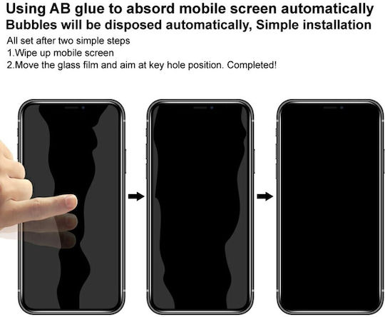 Samsung Galaxy Z Fold8 Ultra 5G Imak Privacy Full Tempered Glass Mobile Screen Protector Black