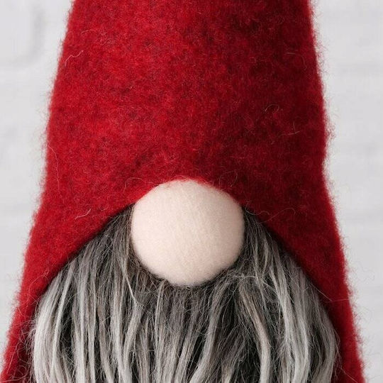 Boltze Weihnachtsfigur Stoff Zwerg Grün Länge 9cm