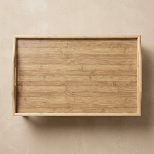 Zeller Bambus Bett-Tablett 54x30x24cm