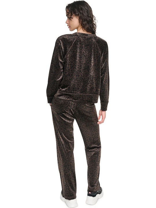 Damen Sweatshirt Braun