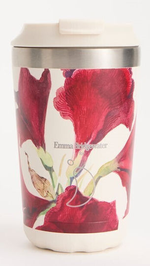 Chilly's Термос Чаша Неръждаема стомана Без BPA 340 мл Coffee Cup Emma Bridgewater Amaryllis