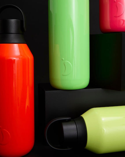 Chilly's Series 3 Thermos Bottle Stainless Steel BPA Free 500ml Voltage Flare