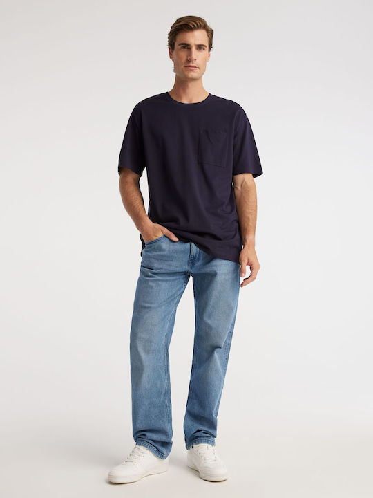 Piq Pock Kurzarm T-Shirt Rot