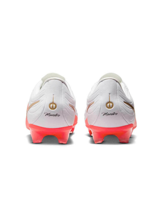 Nike Tiempo Football Shoes with Cleats White