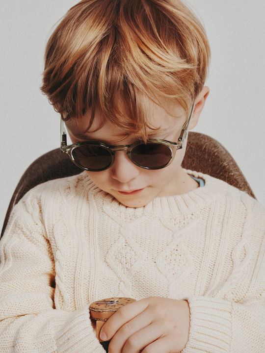 Izipizi Kids Sunglasses Green for 5-7 Years