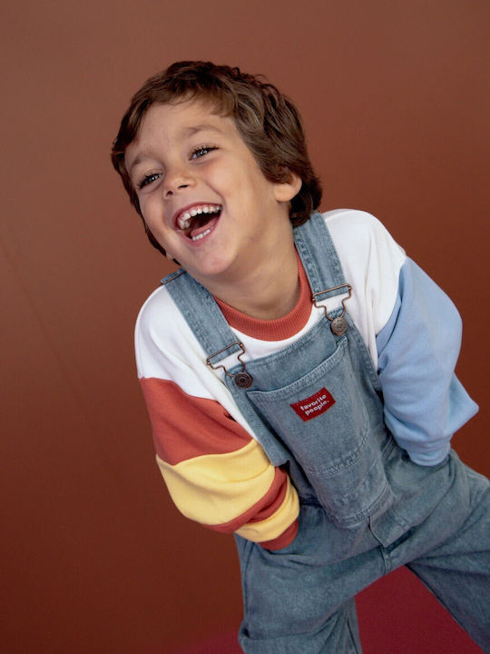 Kids Multicolour Dungarees