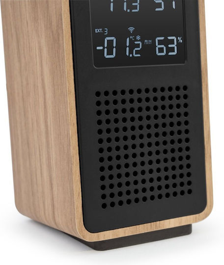 Thomson WS102TBK Kabellose Wetterstation Digital Tischplatte Schwarz