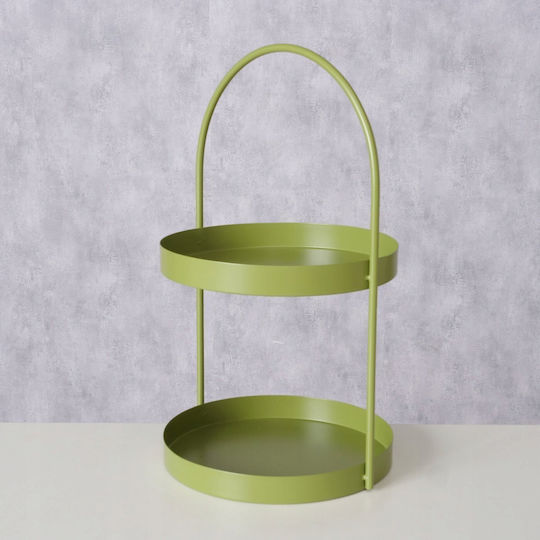 Boltze Metallische Etagere Ø25cm