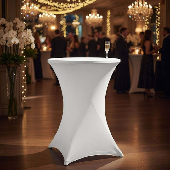 Gardalux Husă De Masă Protectoare 110x80cm În Culoare Albă