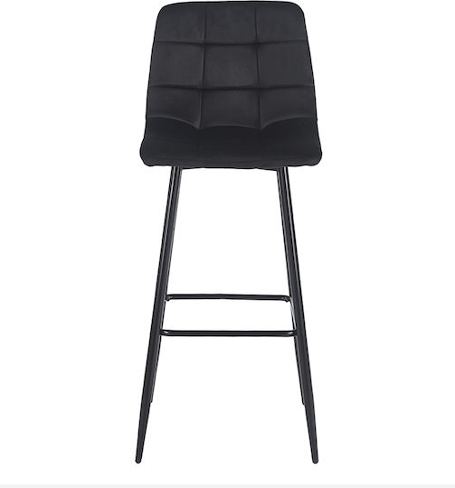Zita Plus Barhocker Schwarz Schwarz 45x42x75cm