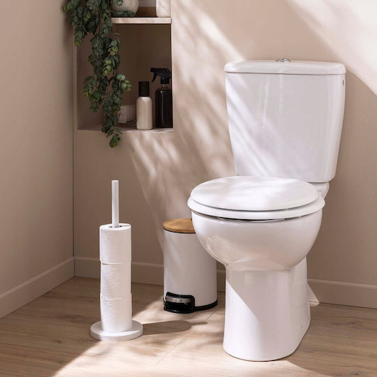 Douceur d'Intérieur Χαρτοθήκη Μεταλλική Λευκή 3574388022017