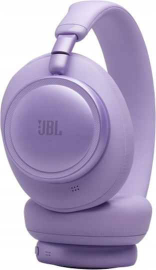 JBL Live 780NC Căști On Ear Wireless Bluetooth cu 50 Ore de Autonomie Violet