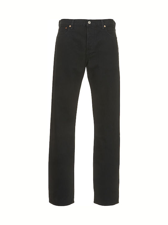501 Pantaloni de blugi pentru bărbați Regular Straight Fit Negri