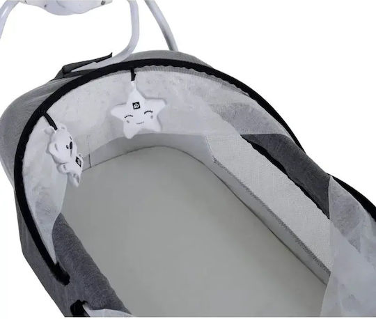 SteweHome Grey Crib
