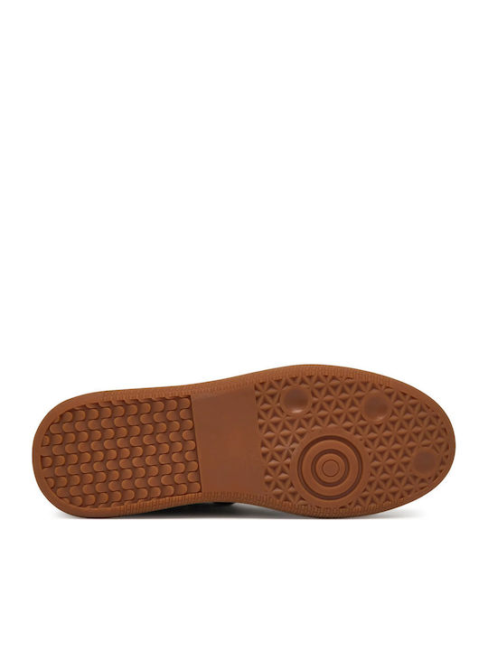 Stiefeletten Damen mit Plattform Schwarz