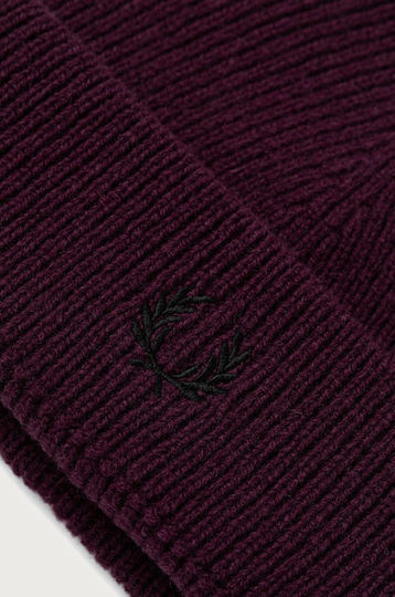 Beanie Ανδρικός Σκούφος Πλεκτός σε Μωβ χρώμα