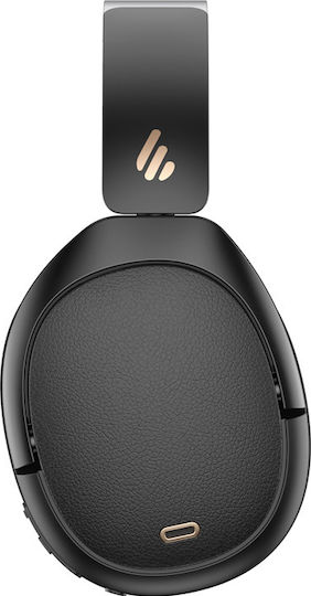 Edifier 078276 Ασύρματα / Ενσύρματα Over Ear Ακουστικά με 65 ώρες Λειτουργίας Μαύρα