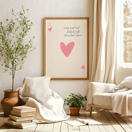 Quote Poster Every Good Perfect Gift Pq258 40cm X 50cm Μαύρη Ξύλινη Κορνίζα-71865pd159957f55321
