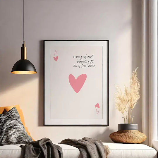 Quote Poster Every Good Perfect Gift Pq258 21cm X 30cm Μαύρη Ξύλινη Κορνίζα-71865pd159955f55321