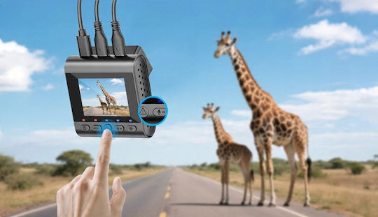 SJCAM M60S Autodigitale Videorekorder für Autos 4K Mit Bildschirm 2" Wi-Fi