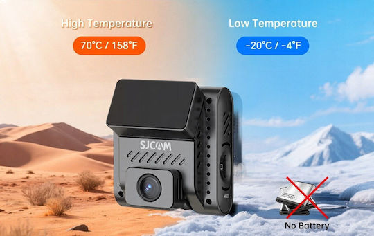SJCAM M60S Autodigitale Videorekorder für Autos 4K Mit Bildschirm 2" Wi-Fi