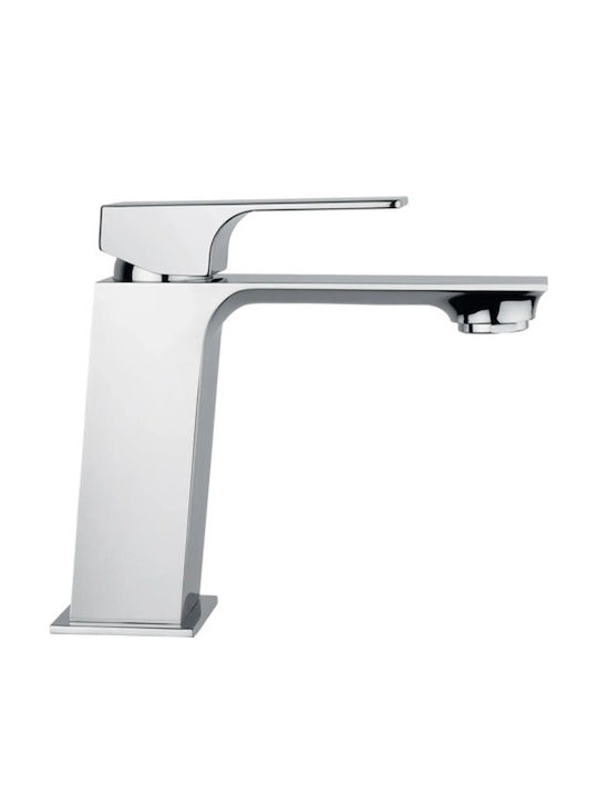 Jungborn Zeta Baterie Amestecare pentru Chiuvetă Argintie