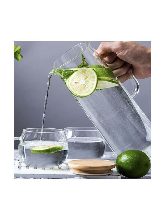 Κανάτα Σερβιρίσματος Γυάλινη 1500ml