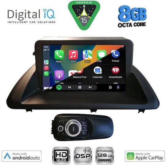 Digital IQ Car Audio System for Lexus CT 2011-2020 (Bluetooth/USB/WiFi/GPS/Apple CarPlay/Android Auto) with 9" Touch Screen